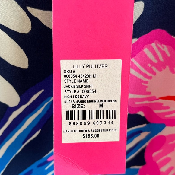 NWT Lilly Pulitzer Jackie Silk Shift - Picture 6 of 8